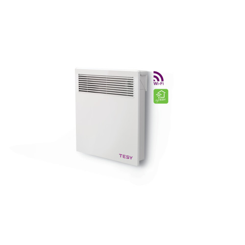 Конвектор TESY LivEco Cloud CN 051 050 EI CLOUD W, стенен, с електронно Wi-Fi управление, 500W 